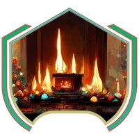 Holiday Fire Badge