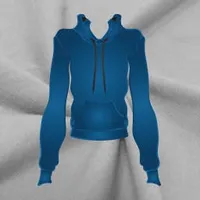 Blue Pullover Hoodie